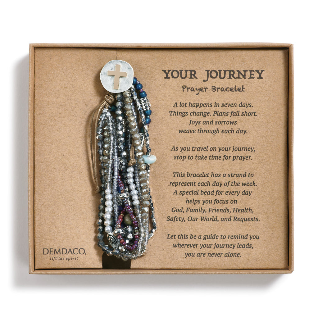 Gray Your Journey Prayer Bracelet - Healthy Hides Skin Care